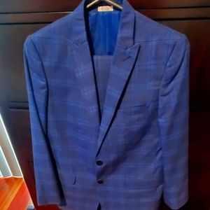 Calvin Klein Boys Blue 2 Piece Suit
